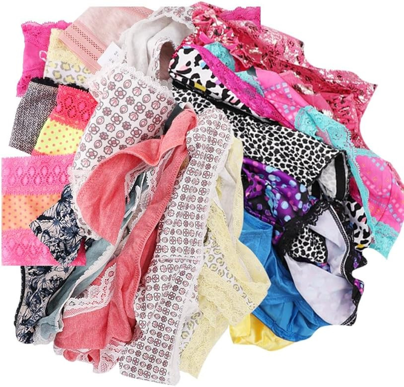 UWOCEKA Variety of Panties - Women Underwear Pack 6, Lacy Cotton Briefs Hipsters Bikinis Boyshort... | Amazon (US)