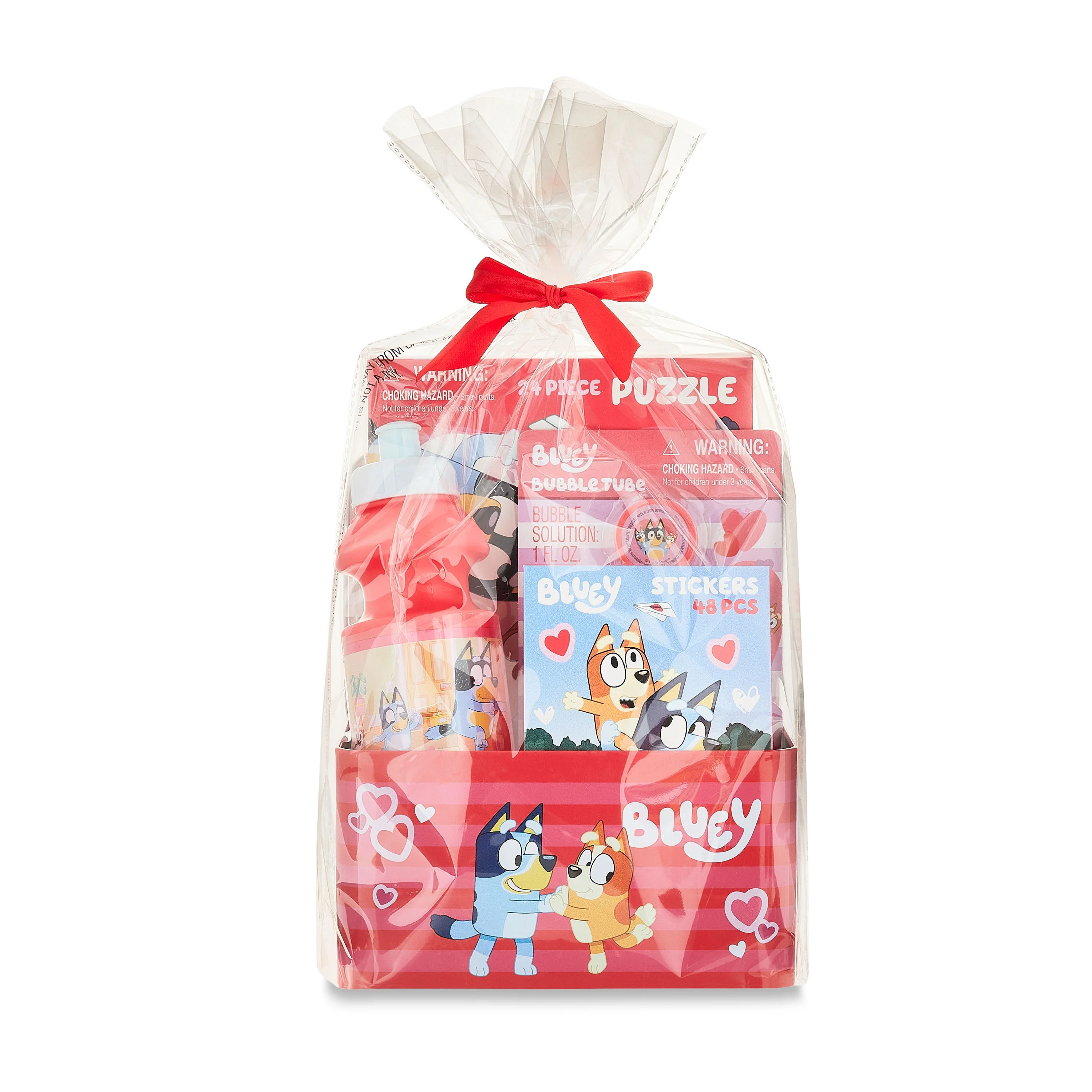Bluey Valentines Day Tin Box Gift Set | Walmart (US)