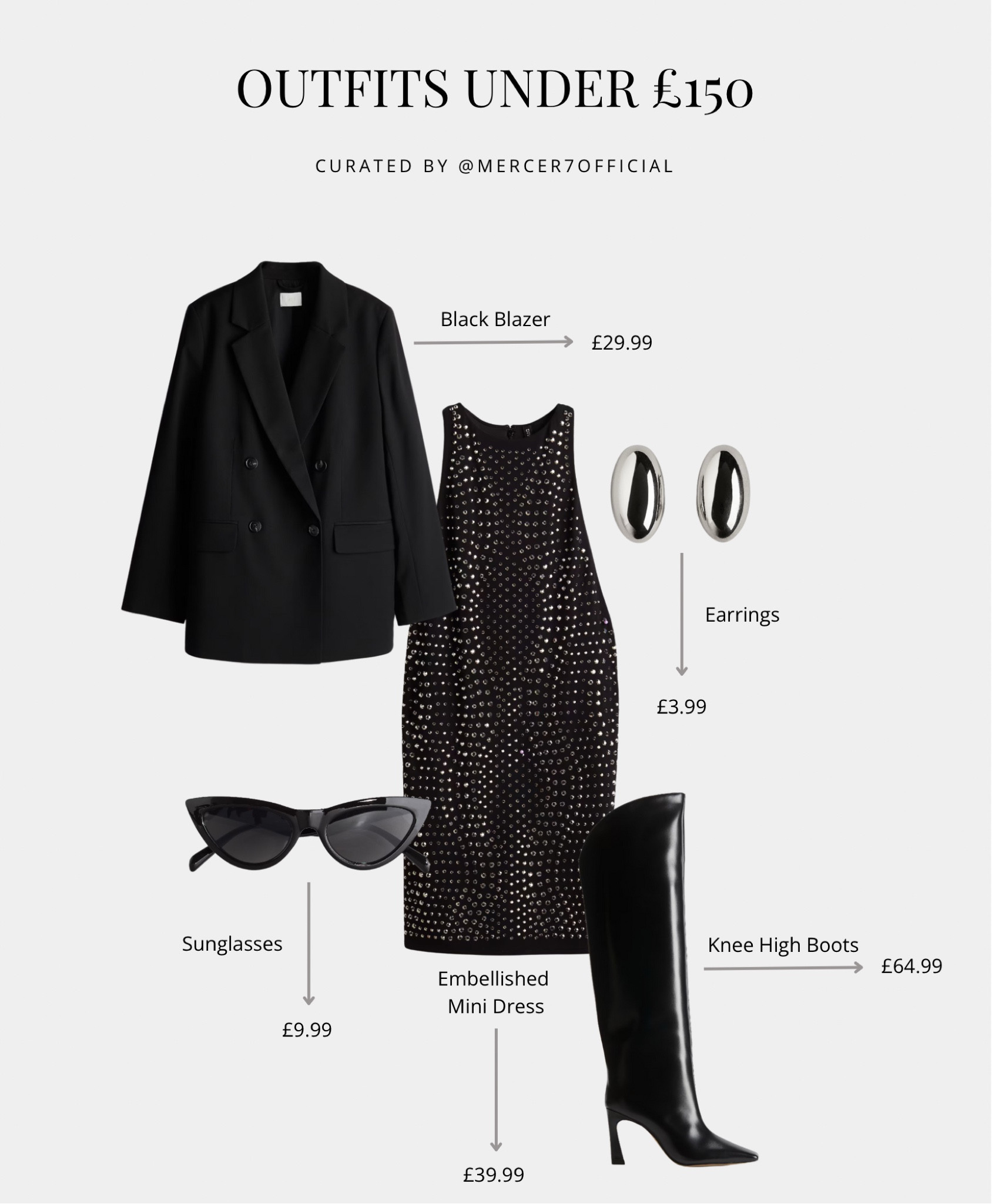 An outfit idea if you’re on a budget. Perfect for girls night out or a dinner!

#LTKautumn #LTKuk #LTKeurope