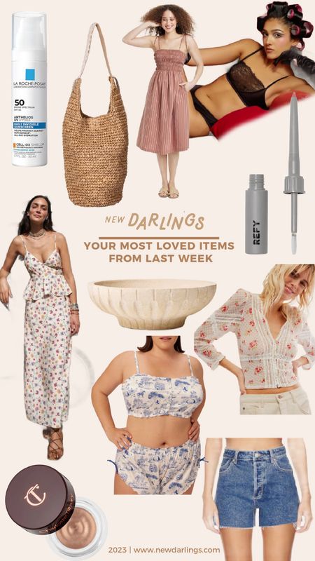 Weekly favorites for spring and summer - beautiful loungewear, basket bags and outfit inspo plus my go to lip liner that lasts for hours!!! 🙌👄

#LTKfindsunder100 #LTKstyletip #LTKSeasonal