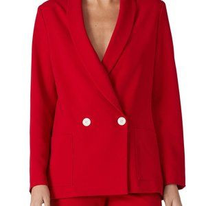 Black Halo Bjorn Red Blazer 8, 12 | Poshmark