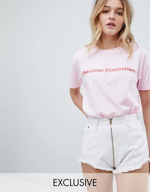 Adolescent Clothing - Valentines Shmalentines -T-shirt de la Saint-Valentin imprimé | ASOS FR