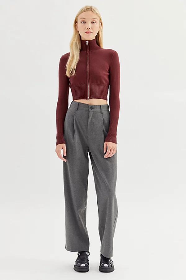 UO Helena Menswear Trouser Pant | Urban Outfitters (US and RoW)
