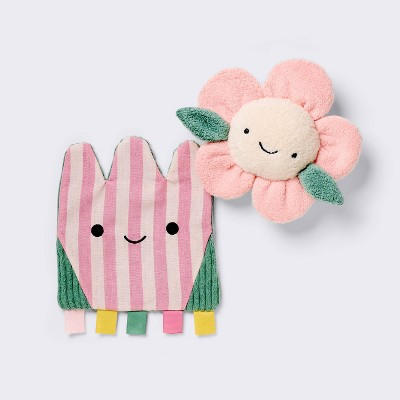 Mini Plush + Crinkle Paper - Flower - Cloud Island™ | Target