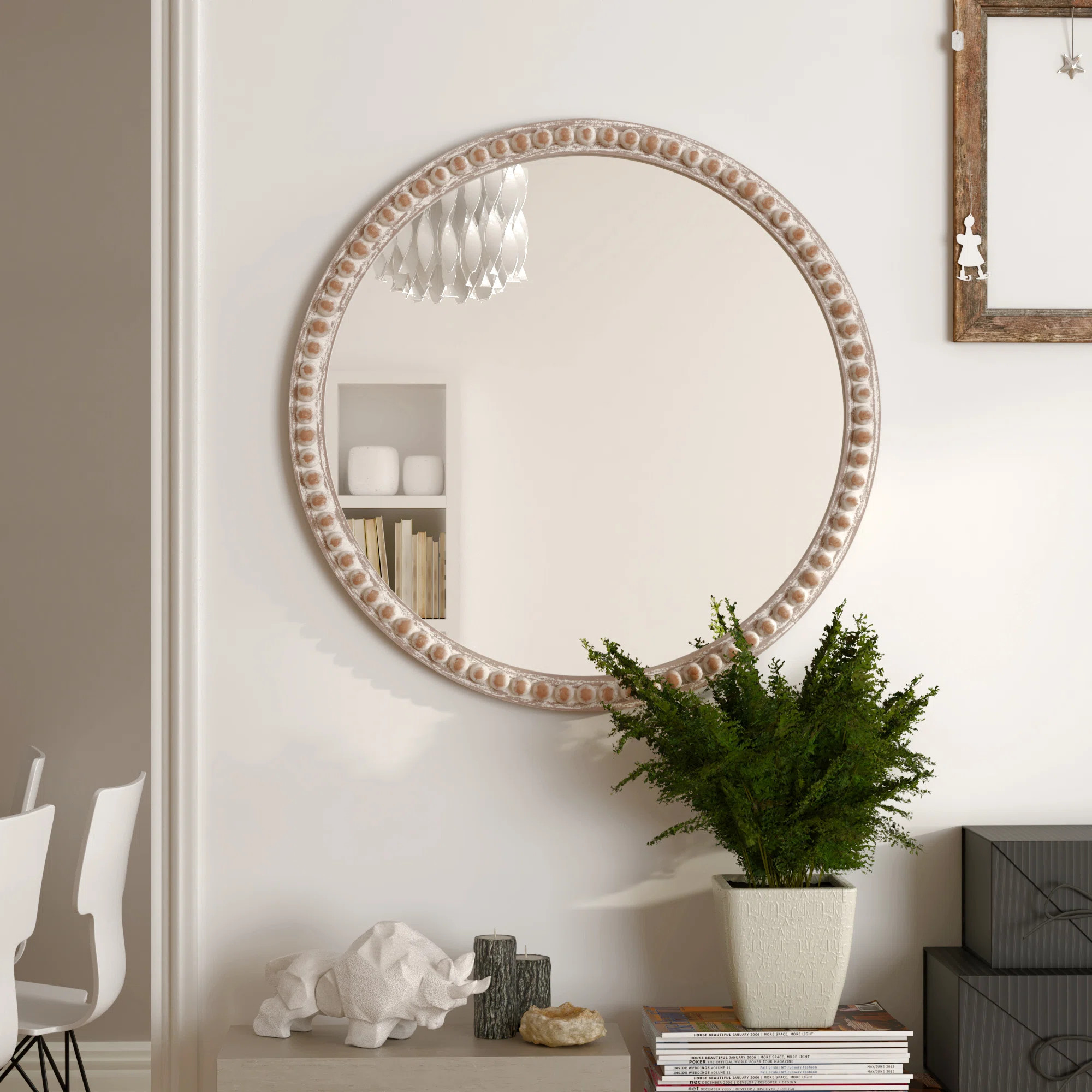 Joseba Round Mirror | Wayfair North America