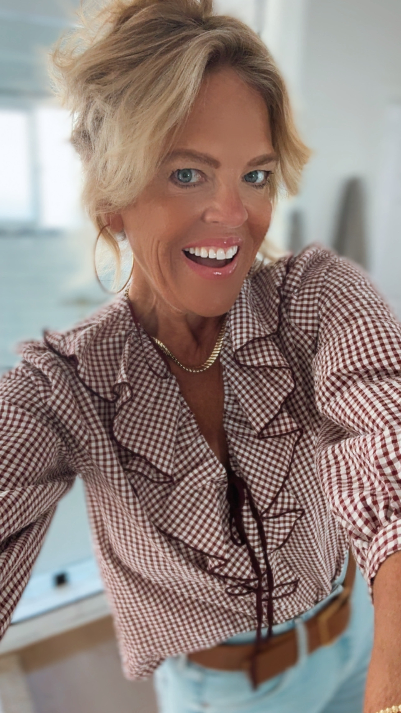 Sunday Church Fit in my fav jeans, belt and shoes that are my staples and the rest like tops I switch out to keep it easy  

 #LTKGiftGuide #LTKHoliday #LTKdayinmylife