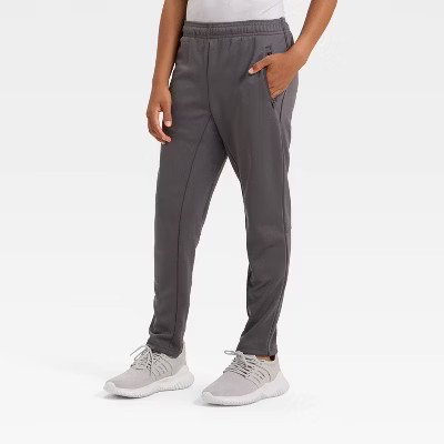 Boys' Performance Jogger Pants - All In Motion™ Gray L | Target