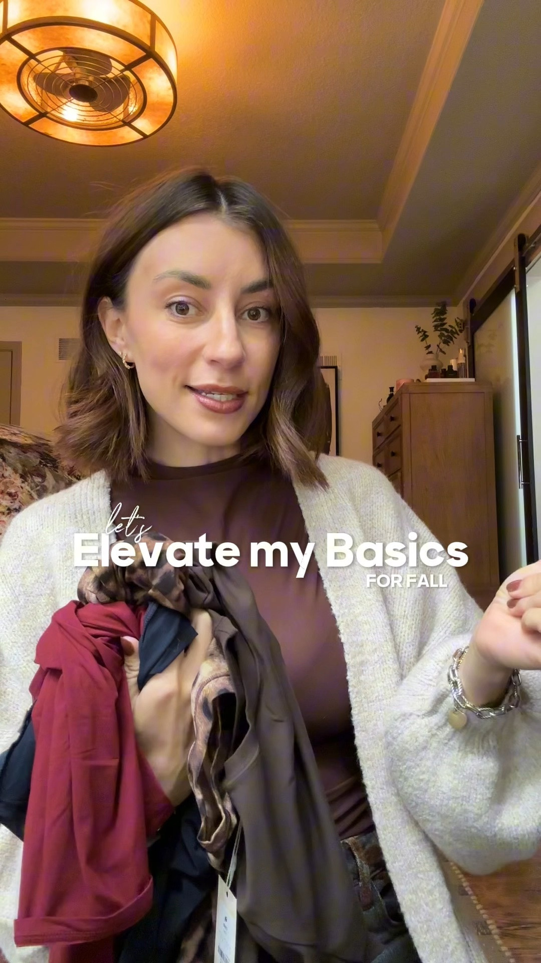 Elevating my basics for fall - I have a size small in everything ✨
