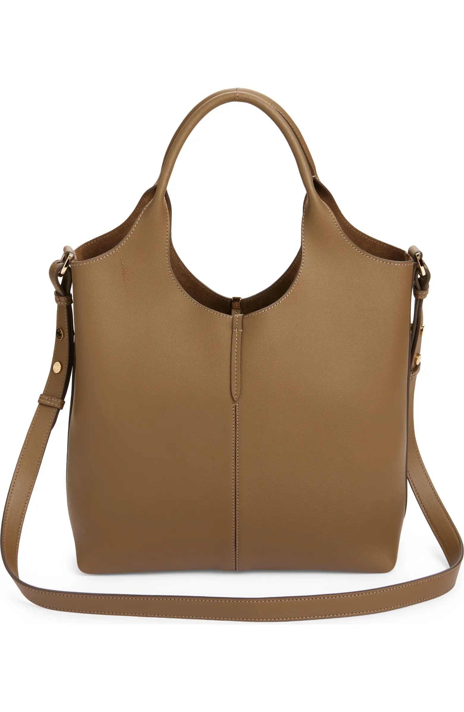 Tod's Small Ebr Top Handle Leather Tote | Nordstrom | Nordstrom