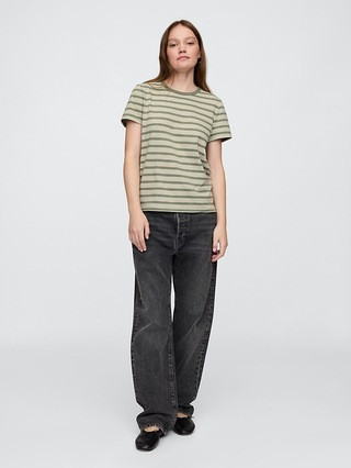 Favorite Stripe Crewneck T-Shirt | Gap Factory