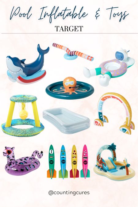 Get these inflatable pools and toys for your backyard activity this summer!

#poolessentials #summermusthaves #targetfinds #summeractivity

#LTKSeasonal #LTKFind #LTKkids