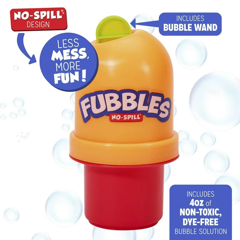 Little Kids Inc. Fubbles No-Spill Bubble Tumbler. Ages 3 & up | Walmart (US)