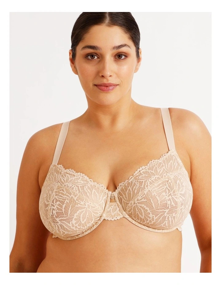 Chloe & LolaEmpower D  Underwire Non Contour Bra in Beige | Myer