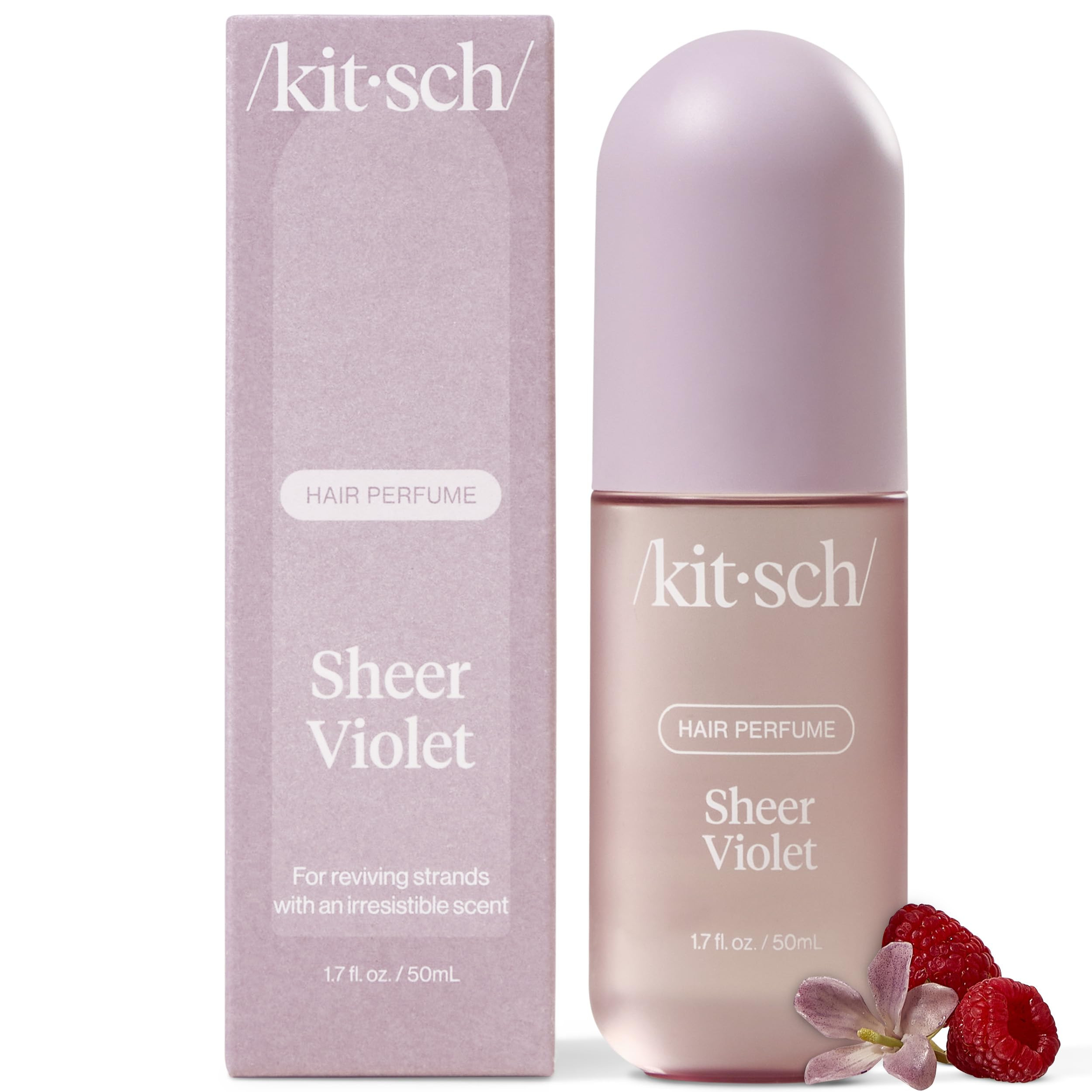 Kitsch Sheer Violet Hair Perfume For Women - Clean, Deodorizing, and Patented Odor-Eliminating Te... | Amazon (US)