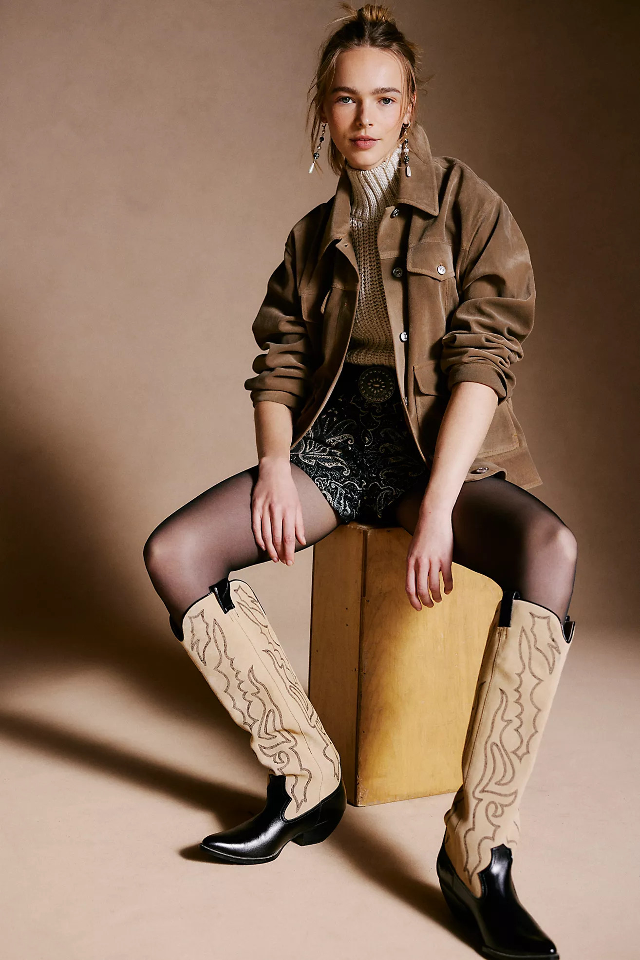 Finn Tall Western Boots | Free People (Global - UK&FR Excluded)