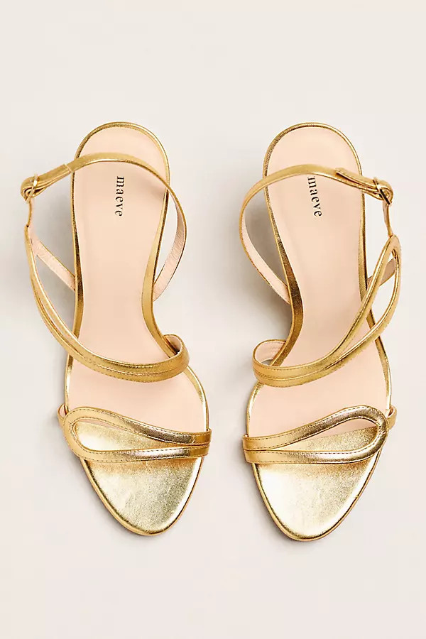 Loopy Ankle Wrap Heels | Anthropologie (US)