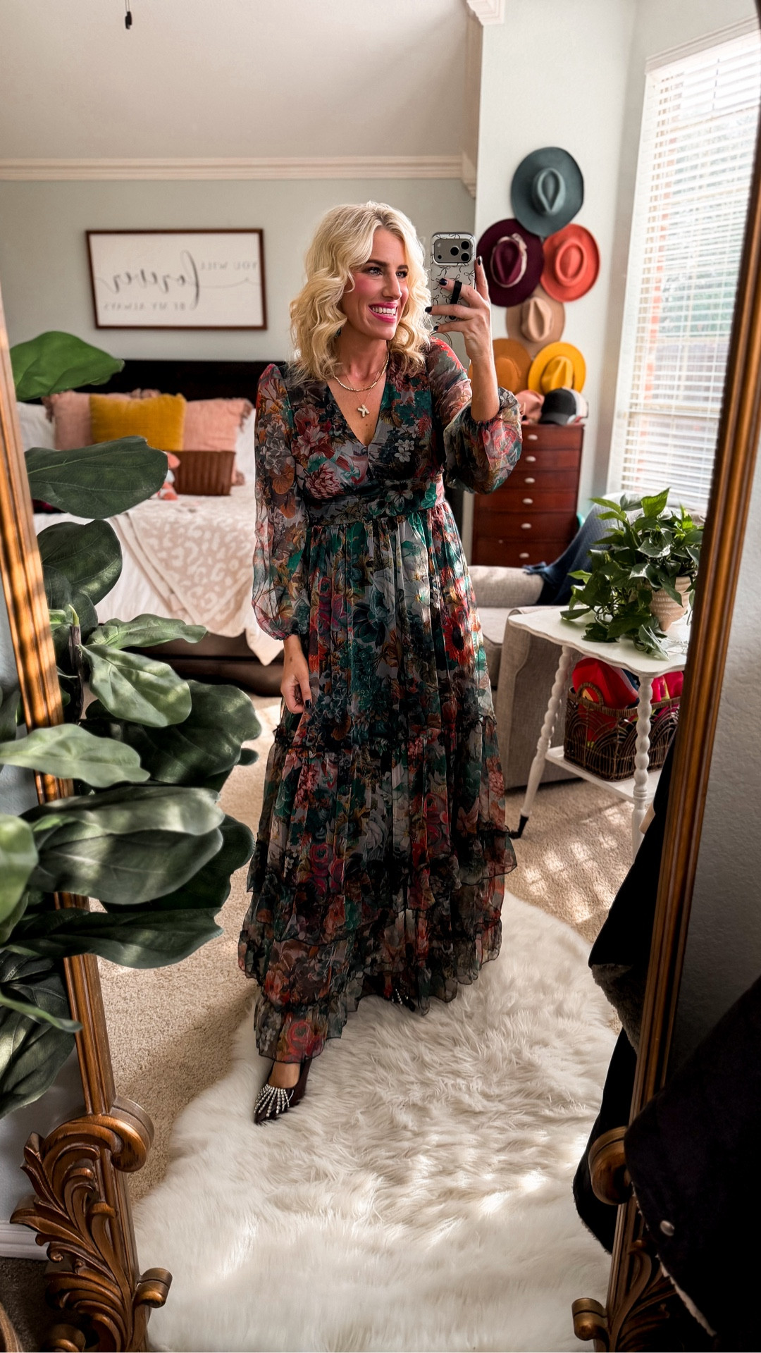 The prettiest fall and winter dress for family photos or any special occasion! It would be beautiful as a wedding guest dress 👗 under $65
Fits tts and wearing a small
If busty or in between sizes, size up!
Zipper closure in back and no stretch 

#LTKFindsUnder50 #LTKSaleAlert #LTKWedding
