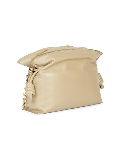 Loewe Flamenco Padded Leather Clutch | Saks Fifth Avenue