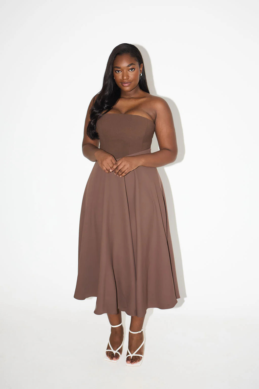 The Ultimate Muse Strapless Midi Dress | Odd Muse