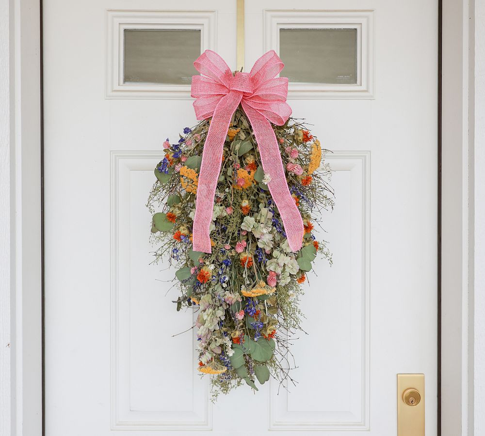 Handmade Dried English Garden Swag | Pottery Barn (US)