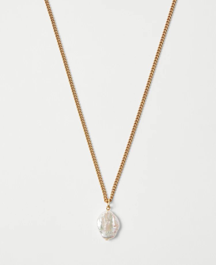 Freshwater Pearl Pendant Necklace | Ann Taylor (US)