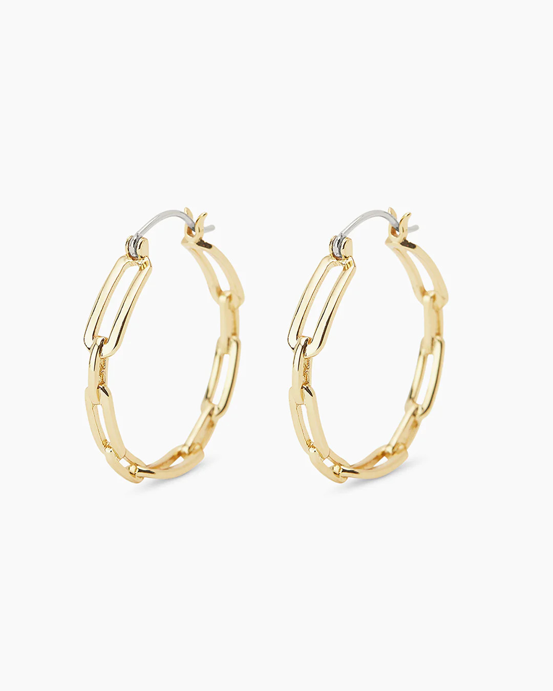 Parker Link Hoops | Gorjana