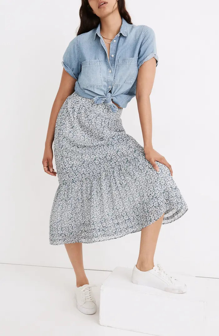 Pintuck Maxi Skirt | Nordstrom Rack