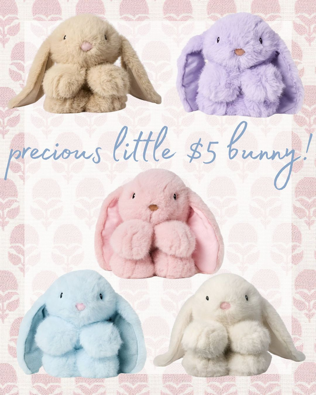 Precious little $5 bunny! Perfect easter basket stuffer!  

 #LTKSeasonal #LTKKids