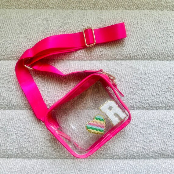 Clear Stadium Bag  Clear Crossbody Purse  Customizable - Etsy | Etsy (US)
