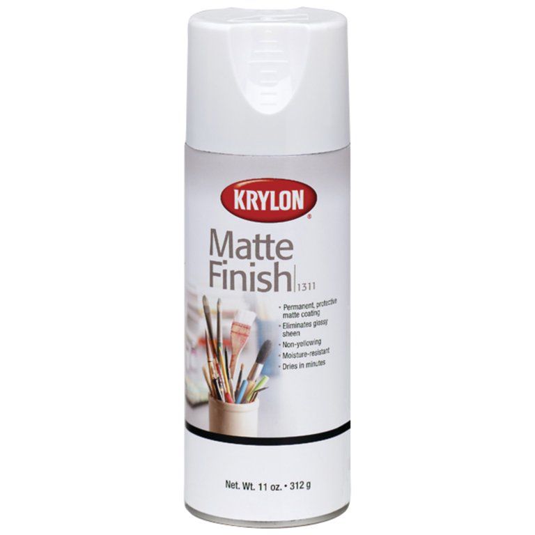 Krylon Crystal Clear Spray Paint, Matte Clear, 11 oz. | Walmart (US)