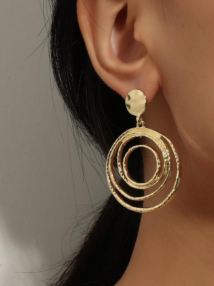 Round Drop Earrings | SHEIN