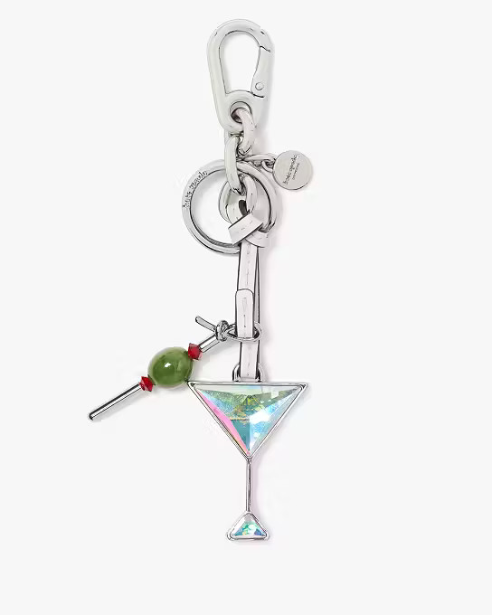 Shaken Not Stirred Crystal Martini Key Fob | Kate Spade (US)
