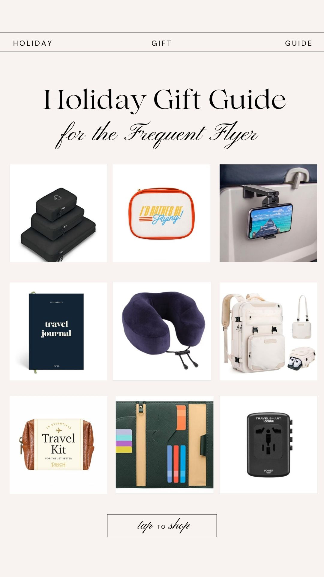 For Those Frequent Flyers and All Time Travelers! 

 #LTKGiftGuide #LTKFindsUnder100 #LTKTravel