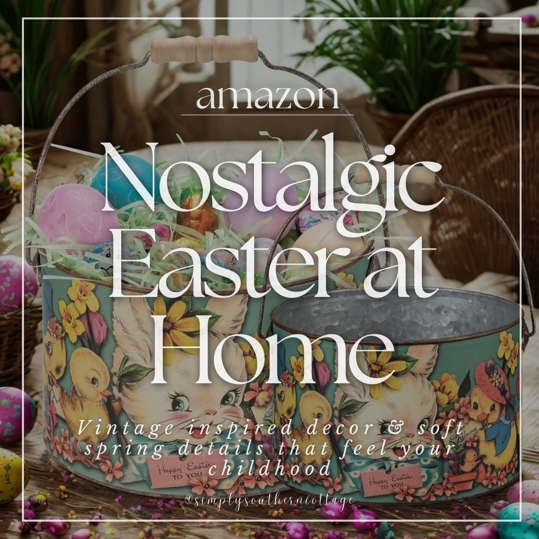 Nostalgic Easter at Home: Vintage inspired decor & soft spring details that feel like your childhood!
-
-
-
home, home decor, office decor, bedroom decor,  seasonal decor, spring decor, flowers, floral print, spring animals, amazon decor, amazon home 

 

#LTKSeasonal #LTKHome
