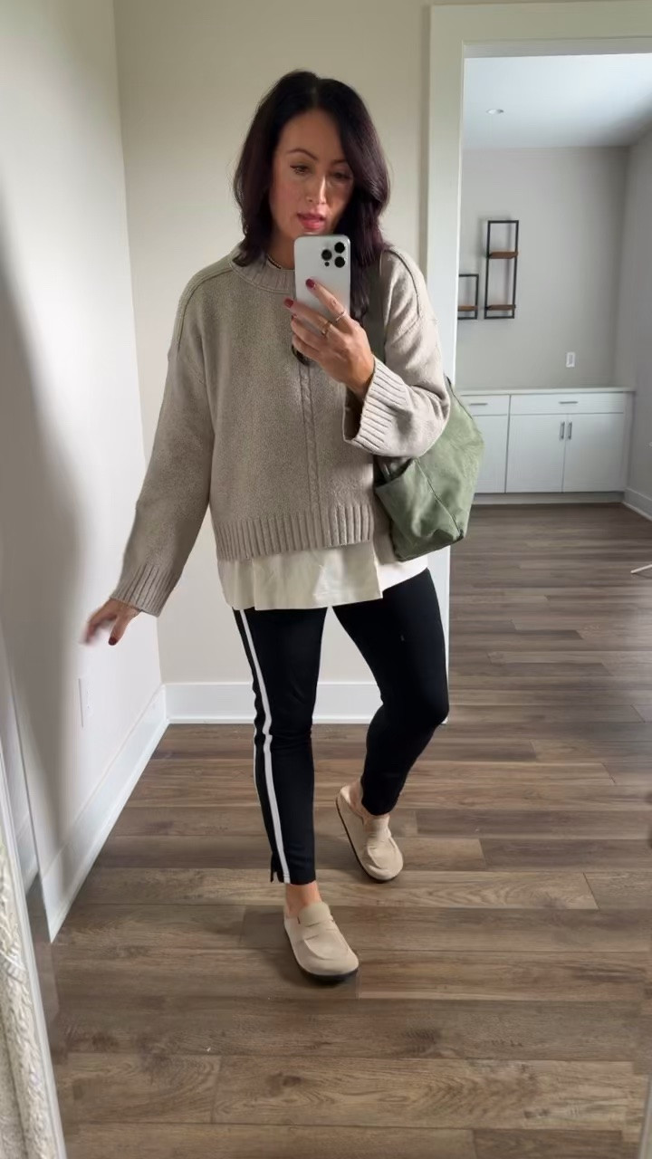 Weekly Target Tuesday finds! 🎯 @Target grabbed this sweater in orange too! Really soft and layered with my fav Walmart tee. Fun mom on the go look. Large in sweater

#LTKootd #LTKSeasonal #LTKdayinmylife