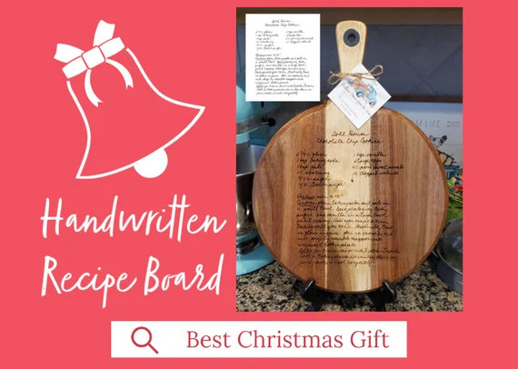 Handwritten Recipe Board  Recipe Cutting Board Engraved | Etsy | Etsy (US)