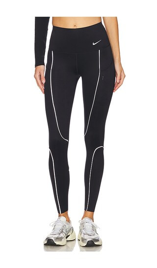 Go High Rise 7/8 Reflective Leggings in Black | Revolve Clothing (Global)