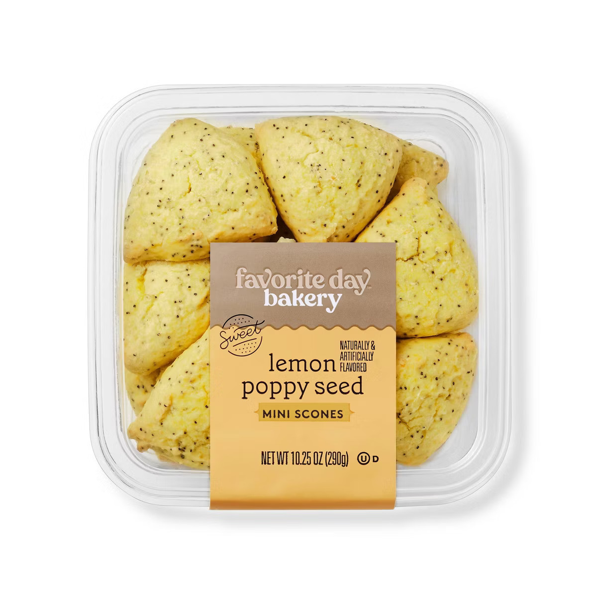 Lemon Poppy Seed Mini Scones - 10.25oz - Favorite Day™ | Target