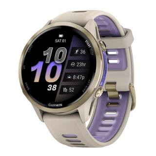 Forerunner 970 Running Smartwatch in French Gray/Indigo, 1.9 in x 0.5 in | The Home Depot