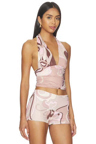 Eleganza Halter Top
                    
                    Cin Cin | Revolve Clothing (Global)