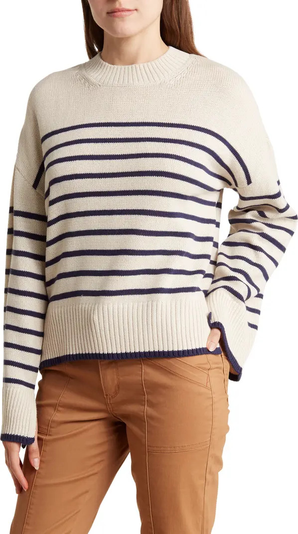 Stripe Crewneck Sweater | Nordstrom Rack