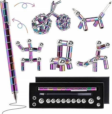 Fidget Pen Gifts For Teenage Girls - Magnetic Pen Cool Gadgets Teen Boys Gift Ideas - Magnet Pens... | Amazon (US)