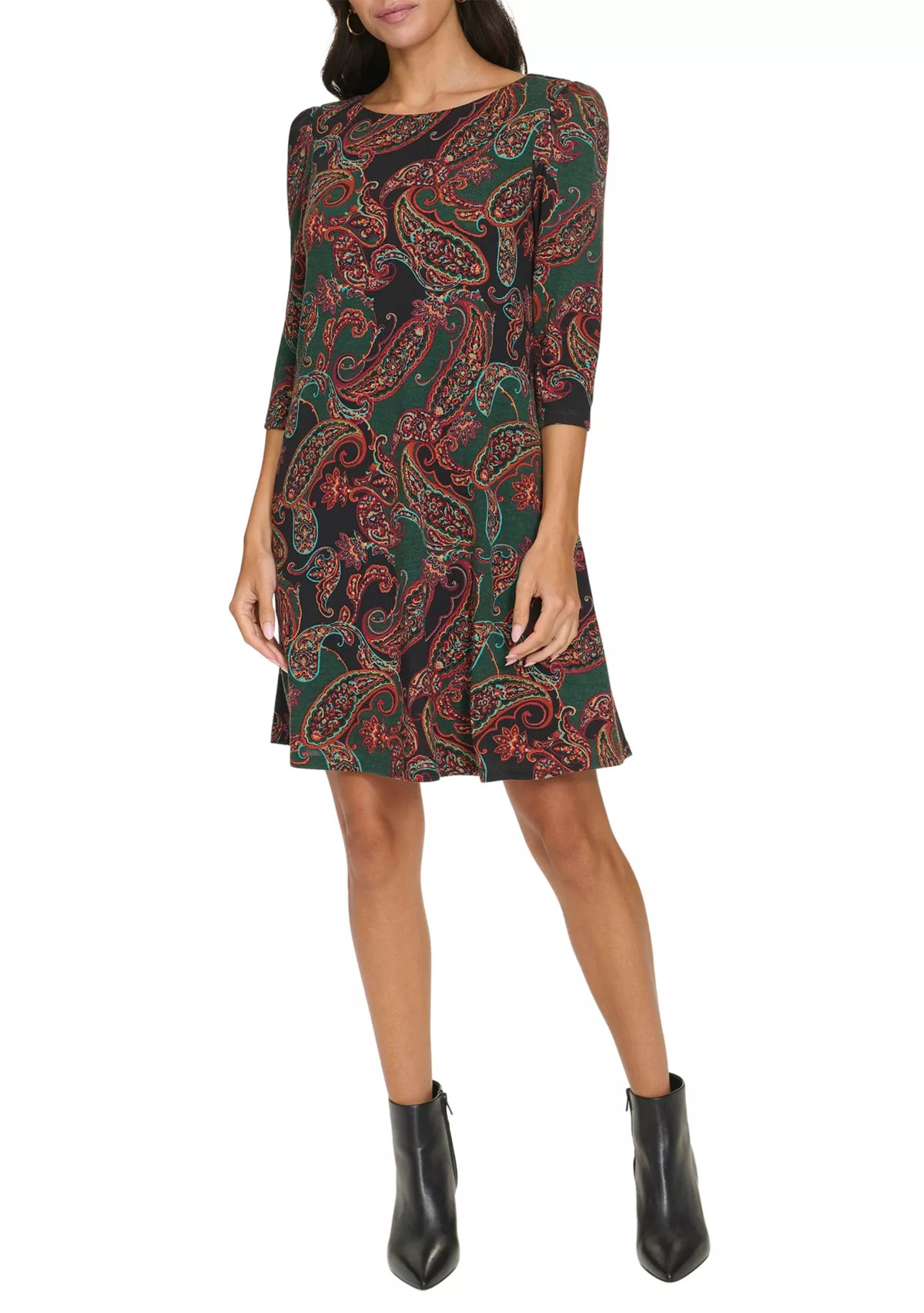 Women's Paisley Printed Dress | Belk