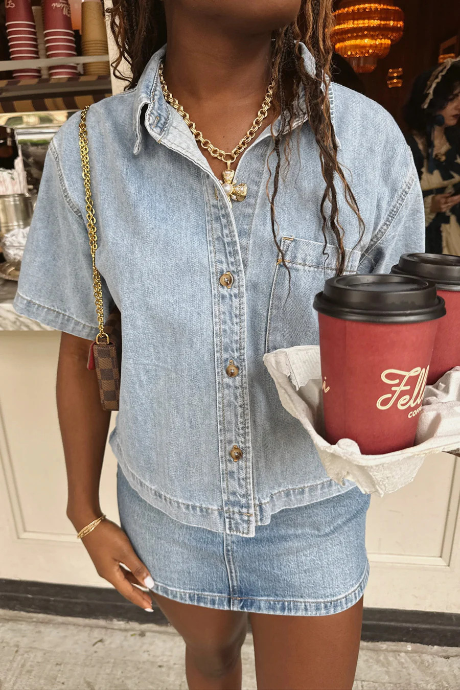 Drama Free Top | Vestique