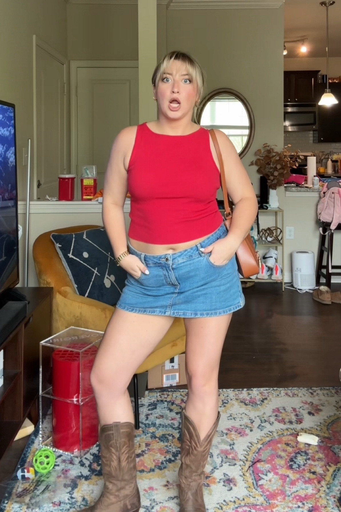 This skort has been my go to recently and will definitely be a staple piece this summer!! I got it in a size large but I had to get it taken in. It runs pretty big! 

#LTKFindsUnder100 #LTKStyleTip #LTKMidsize