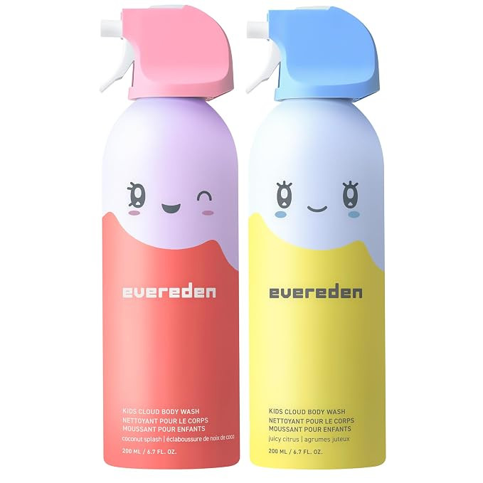Evereden Kids Body Wash Duo, 2-Pack | Dermatologist-Tested, No Phenoxyethanol, No Harsh Surfactan... | Amazon (US)