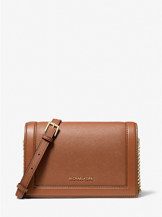 Jet Set Large Saffiano Leather Crossbody Bag | Michael Kors US