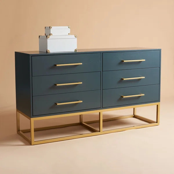 Sheldon 6 - Drawer Dresser | Wayfair North America