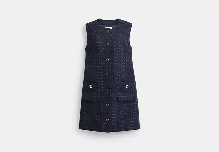 Heritage C Boucle Dress | Coach (US)