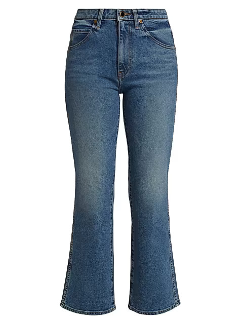 Khaite Vivian Bootcut Flare Jeans | Saks Fifth Avenue